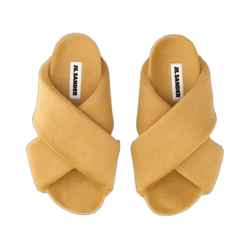 Jil Sander Crossover-Strap Open-Toe Sandals