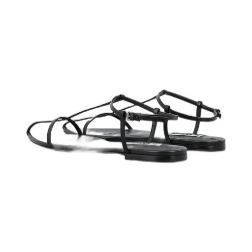 Jil Sander Pointed-Toe Ankle-Strap Sandals