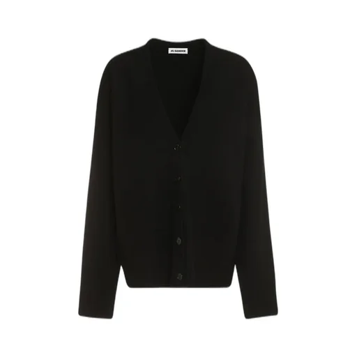 Jil Sander V-Neck Long-Sleeved Cardigan