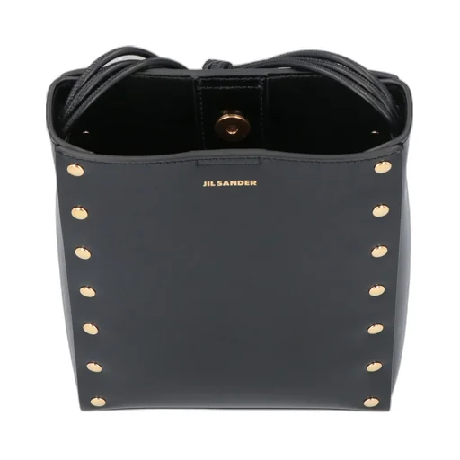 Jil Sander Stud Embellished Shoulder Bag