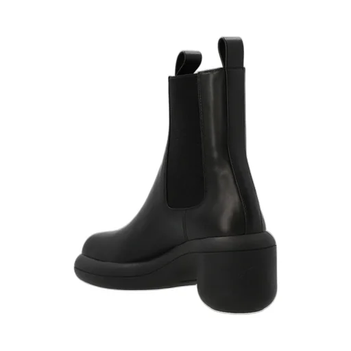 Jil Sander Round-Toe Ankle Boots