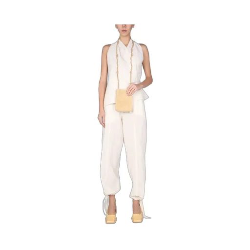 Jil Sander Wide-Leg Drawstring Trousers