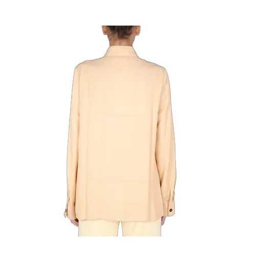 Jil Sander Pointed Collar Button-Up Shirt