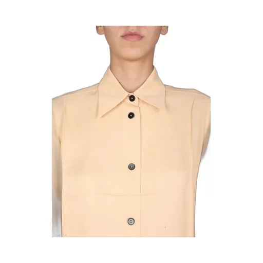 Jil Sander Pointed Collar Button-Up Shirt