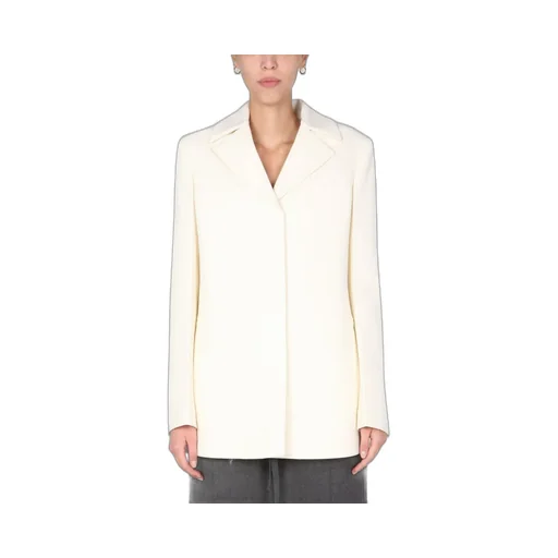 Jil Sander Padded Shoulder Tailored Blazer