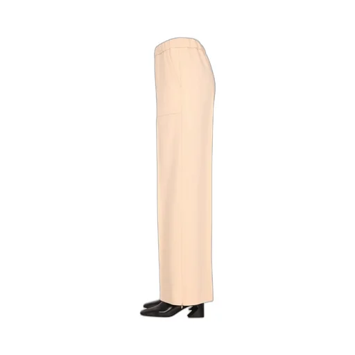 Jil Sander Elasticated Waist Wide Leg Pants