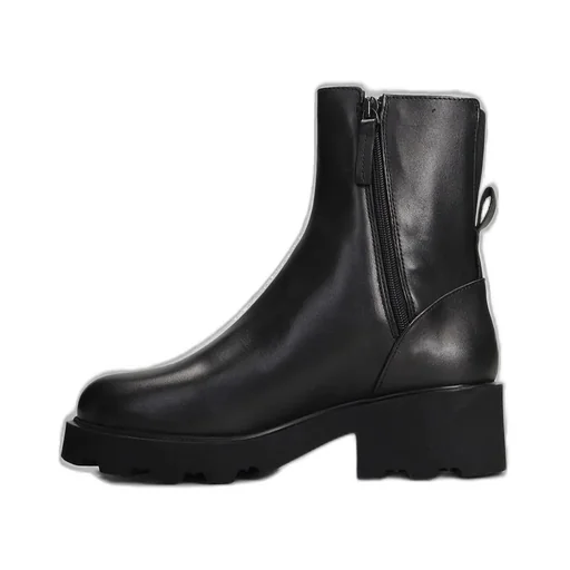 Julie Dee Zipped Block-Heel Ankle Boots
