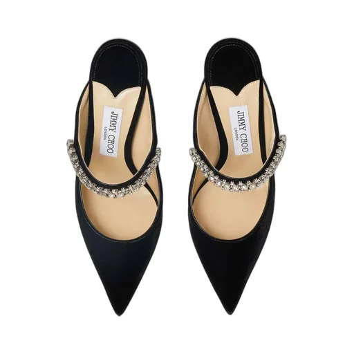 Jimmy Choo Bing 100 Embellished Mules