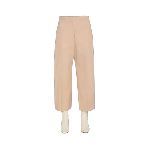 Jil Sander Wide-Leg Cropped Trousers
