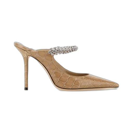 Jimmy Choo Bing Embossed Mules