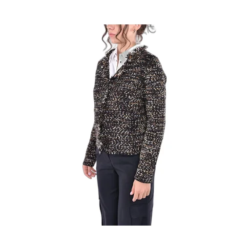 Kangra Textured Knit Knitted Jacket