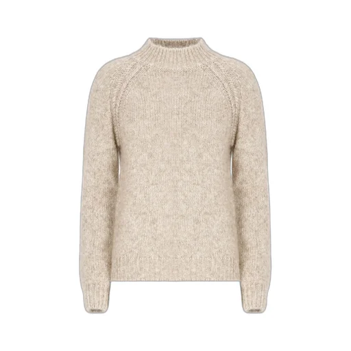 K-Way Terry Mock-Neck Jumper