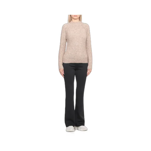 K-Way Terry Mock-Neck Jumper