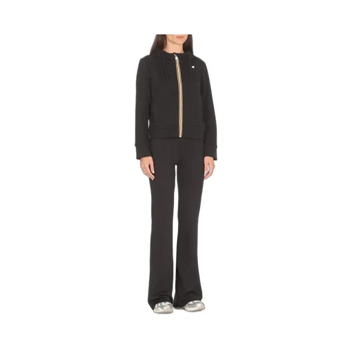 K-Way Divine Light Spacer Drawstring Zip-Up Hoodie