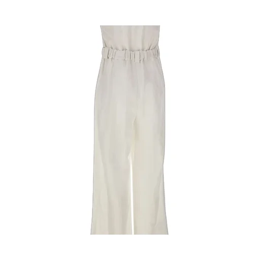 Kaos Rose Motif Strapless Jumpsuit