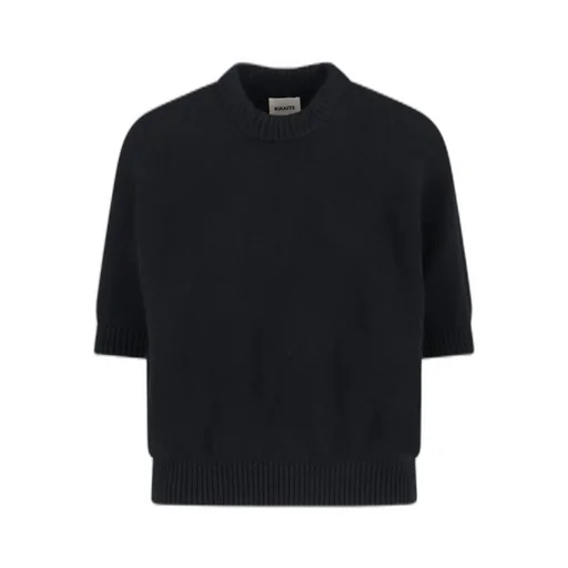 Khaite Short Sleeved Crewneck Jumper
