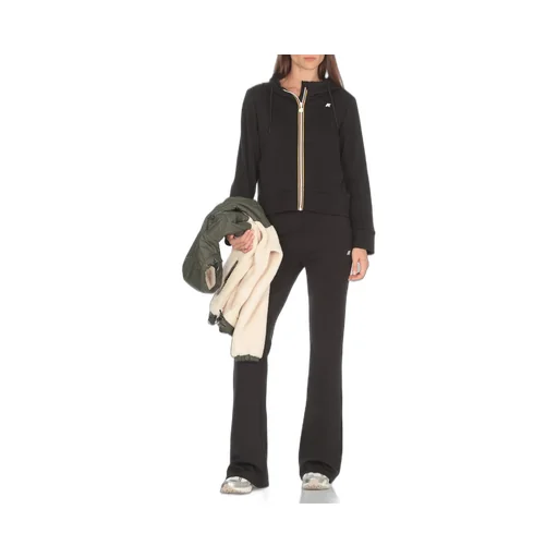 K-Way Divine Light Spacer Drawstring Zip-Up Hoodie