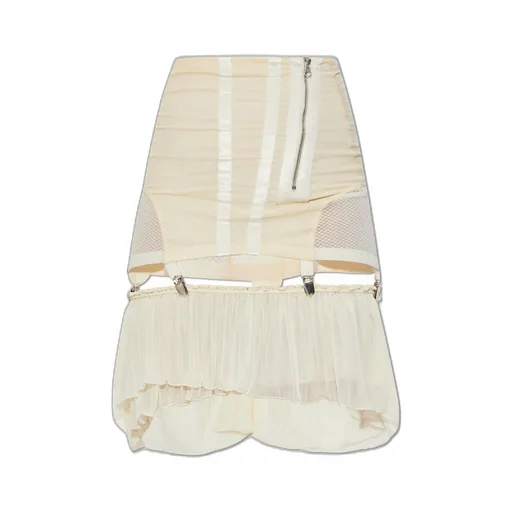 Knwls Uma Zip-Detail Skirt