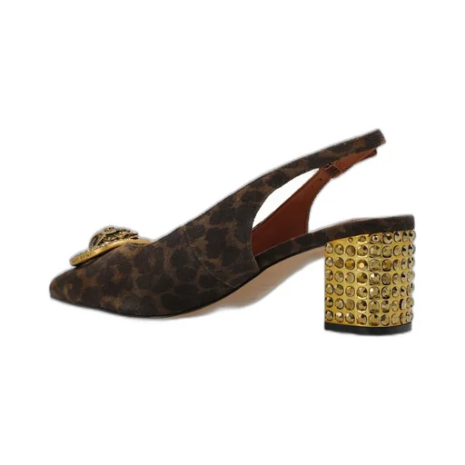 Kurt Geiger Chelsea Block Slingback Heeled Pumps
