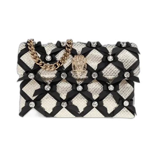 Kurt Geiger Kensington Bows Embellished Shoulder Bag