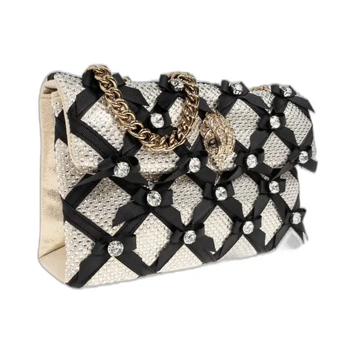 Kurt Geiger Kensington Bows Embellished Shoulder Bag