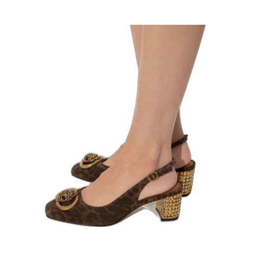 Kurt Geiger Chelsea Block Slingback Heeled Pumps