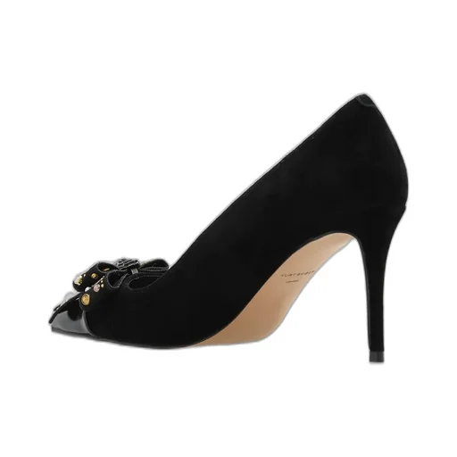 Kurt Geiger Belgravia Studded Bow Pumps