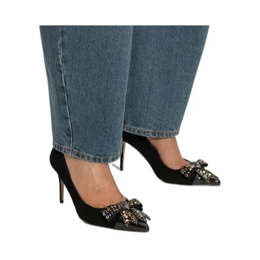 Kurt Geiger Belgravia Studded Bow Pumps
