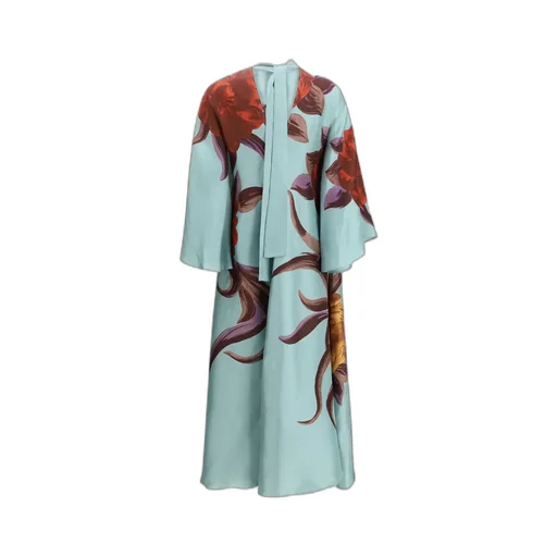 La Doublej Magnifico Printed Maxi Dress