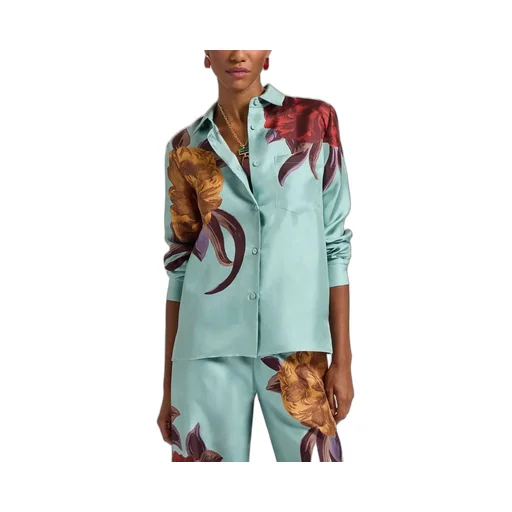 La Doublej Peony Place Boy Shirt Top
