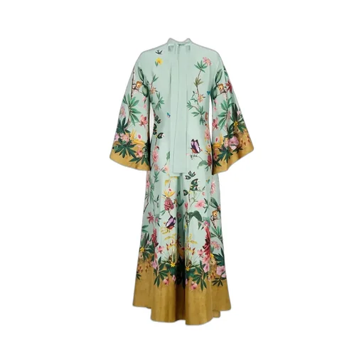 La Doublej Magnifico Printed Maxi Dress