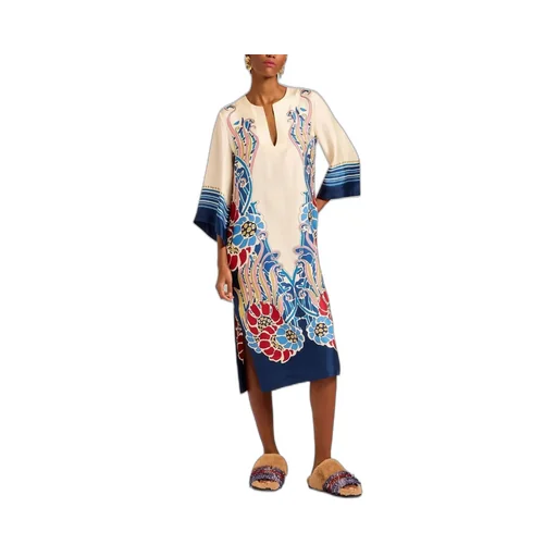 La Doublej Printed Kaftan Dress