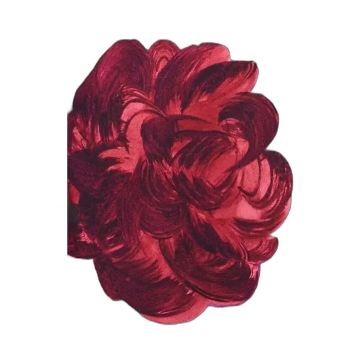 La Doublej Peony Print Pencil Skirt
