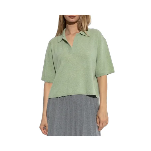 Lisa Yang Polo Collar Top