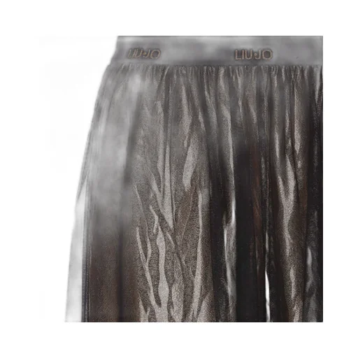 Liu Jo Animal-Printed Layered Midi Skirt