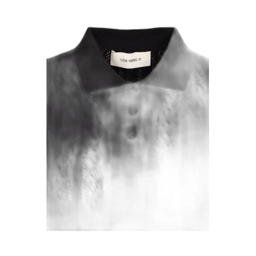 Lisa Yang Cristine Pointelle Knit Sweater