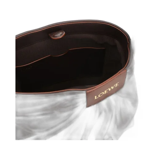 Loewe Logo Platch Draped Shoulder Bag