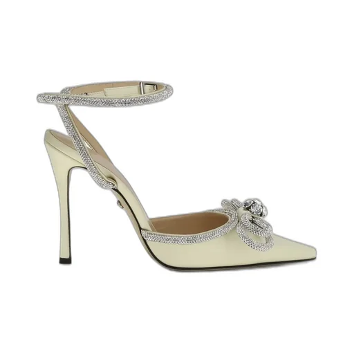 Mach & Mach Embellished Pointed Toe Pumps