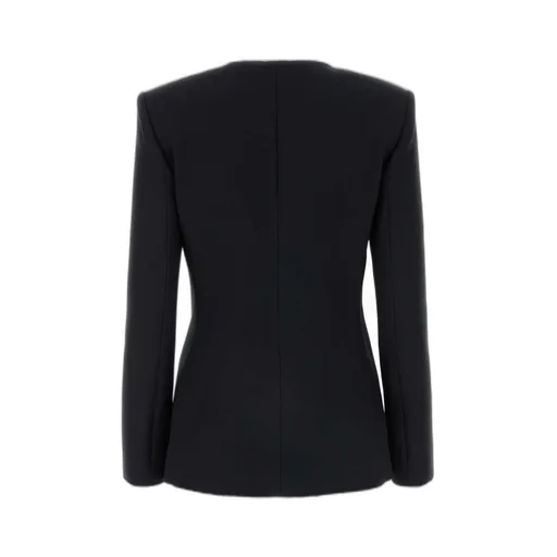 Msgm Frayed-Edge Crewneck Jacket