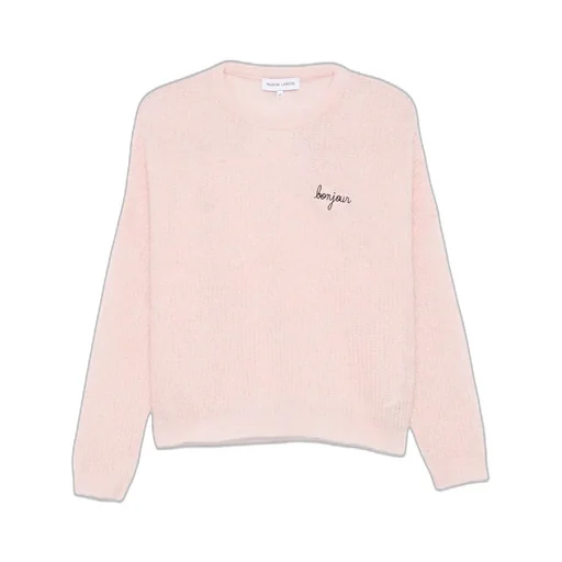 Maison Labiche Bonjour Embroidered Sweater