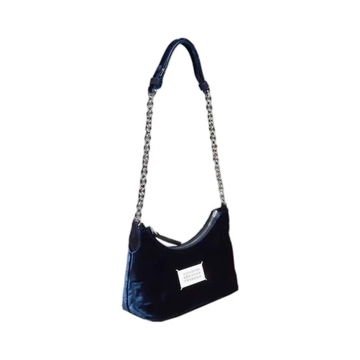 Maison Margiela Glam Slam Micro Velvet Hobo Bag