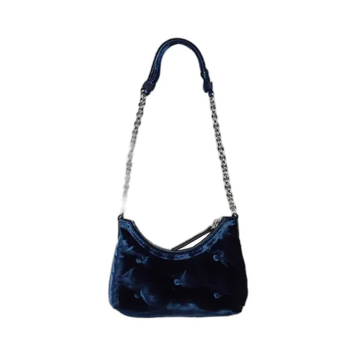 Maison Margiela Glam Slam Micro Velvet Hobo Bag