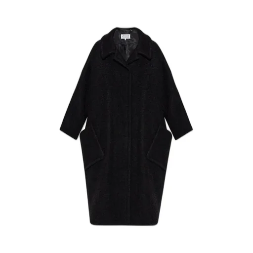 Maison Margiela Boucle Straight Hem Oversized Coat