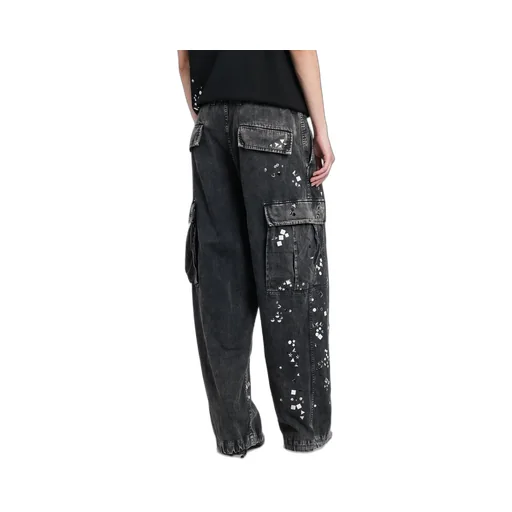 Maison Mihara Yasuhiro Embellished Millitary Pants