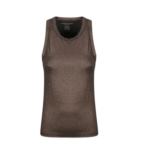 Majestic Round Neck Sleeveless Tank Top