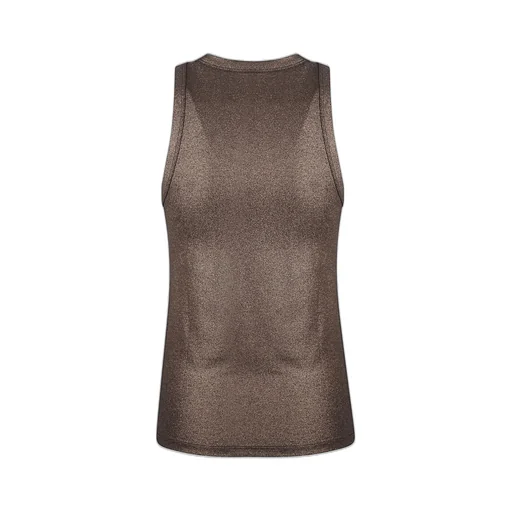 Majestic Round Neck Sleeveless Tank Top