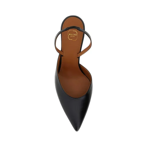 Malone Souliers Gillian Pointed-Toe Slingback Pumps