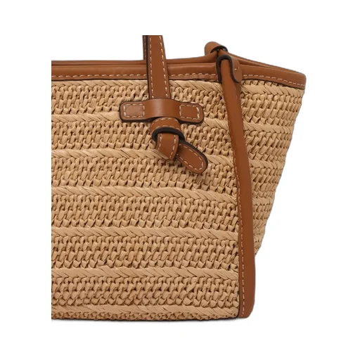 Marcella Mini Woven Tote Bag