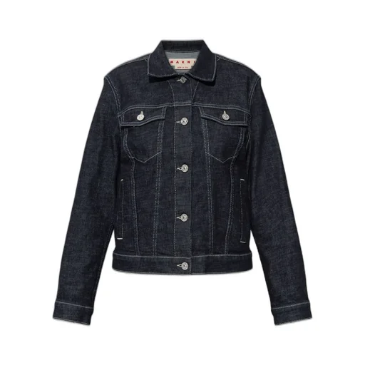 Marni Button-Up Denim Jacket