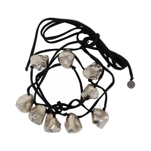 Maria Calderara Chunk Bead Long Necklace